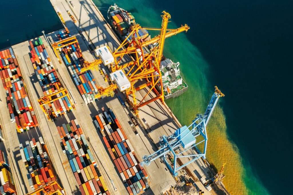 Container terminal and vessel operations where a clear charterer update cadence helps agents report port call changes